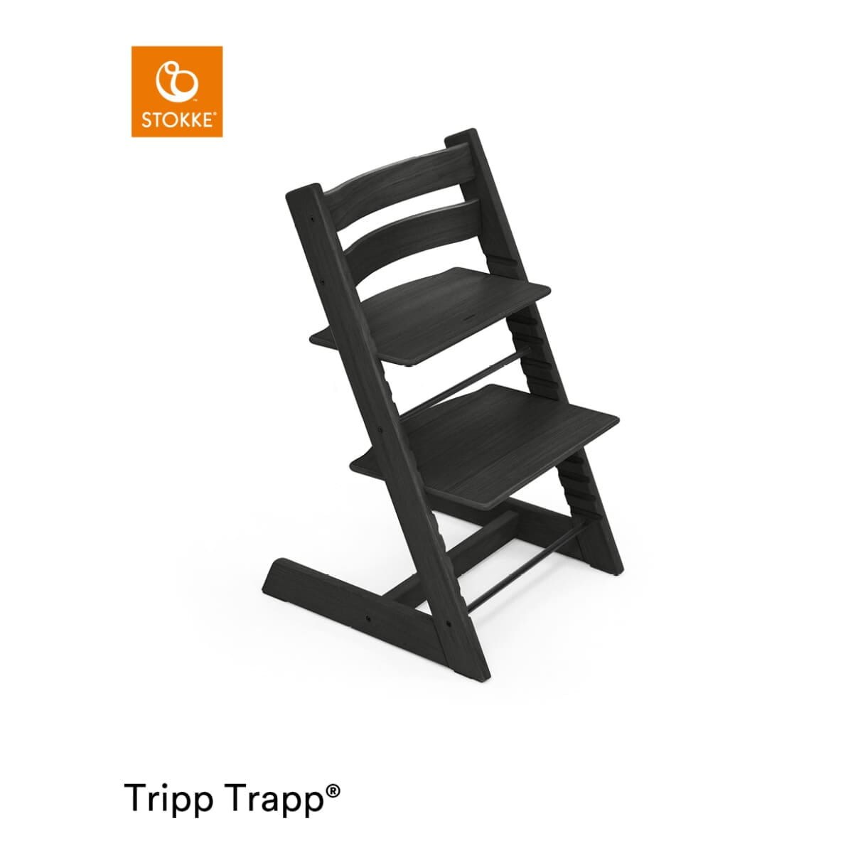 Stokke Tripp Trapp Oak Collection Chair w/ Free Tripp Trapp Cushion Worth $99